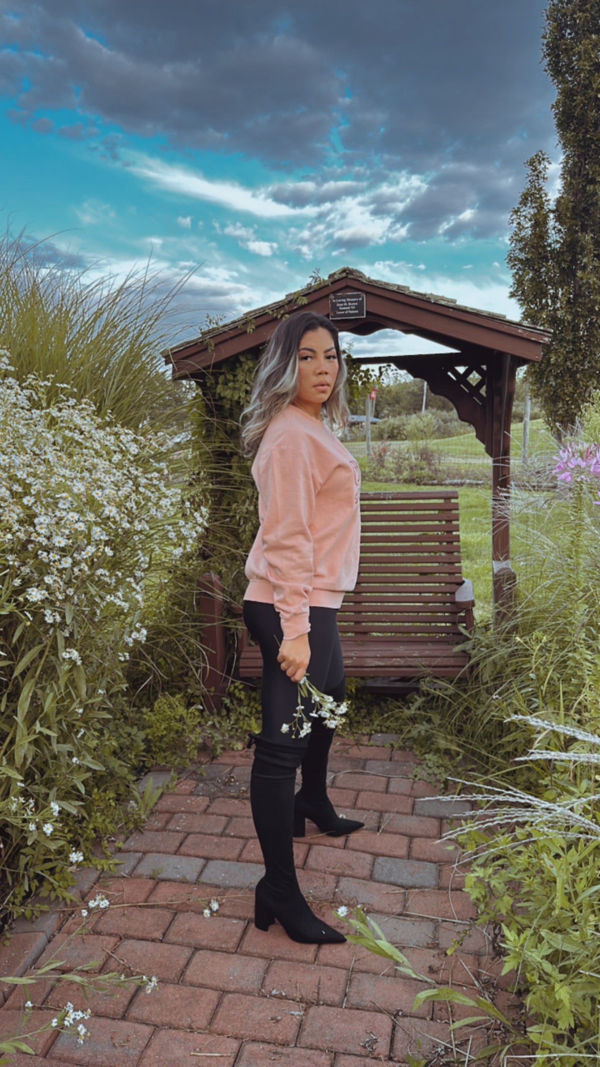 Cozy Season Embroidered Sweatshirt