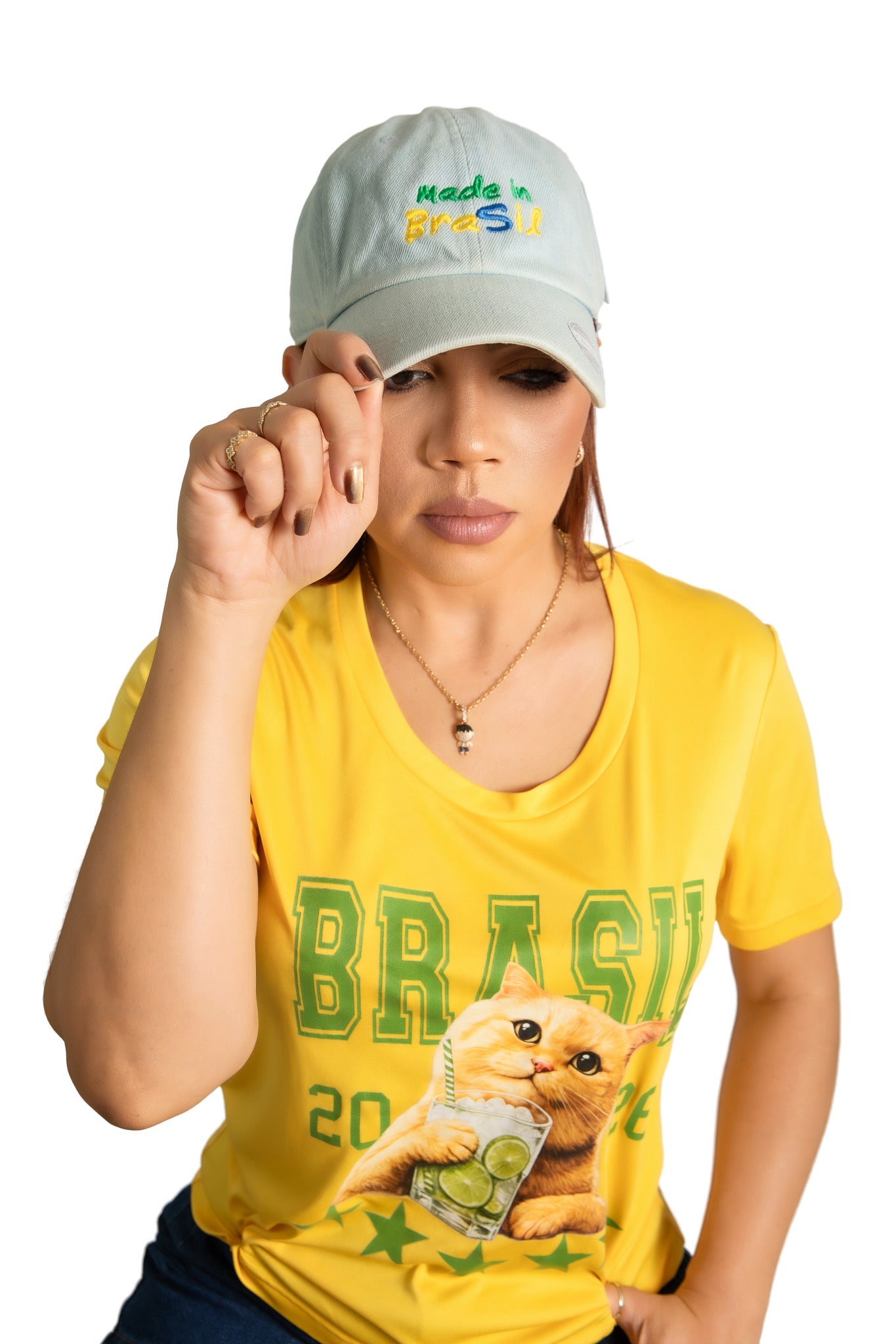 🇧🇷 Made in BraSil Light Denim Cap