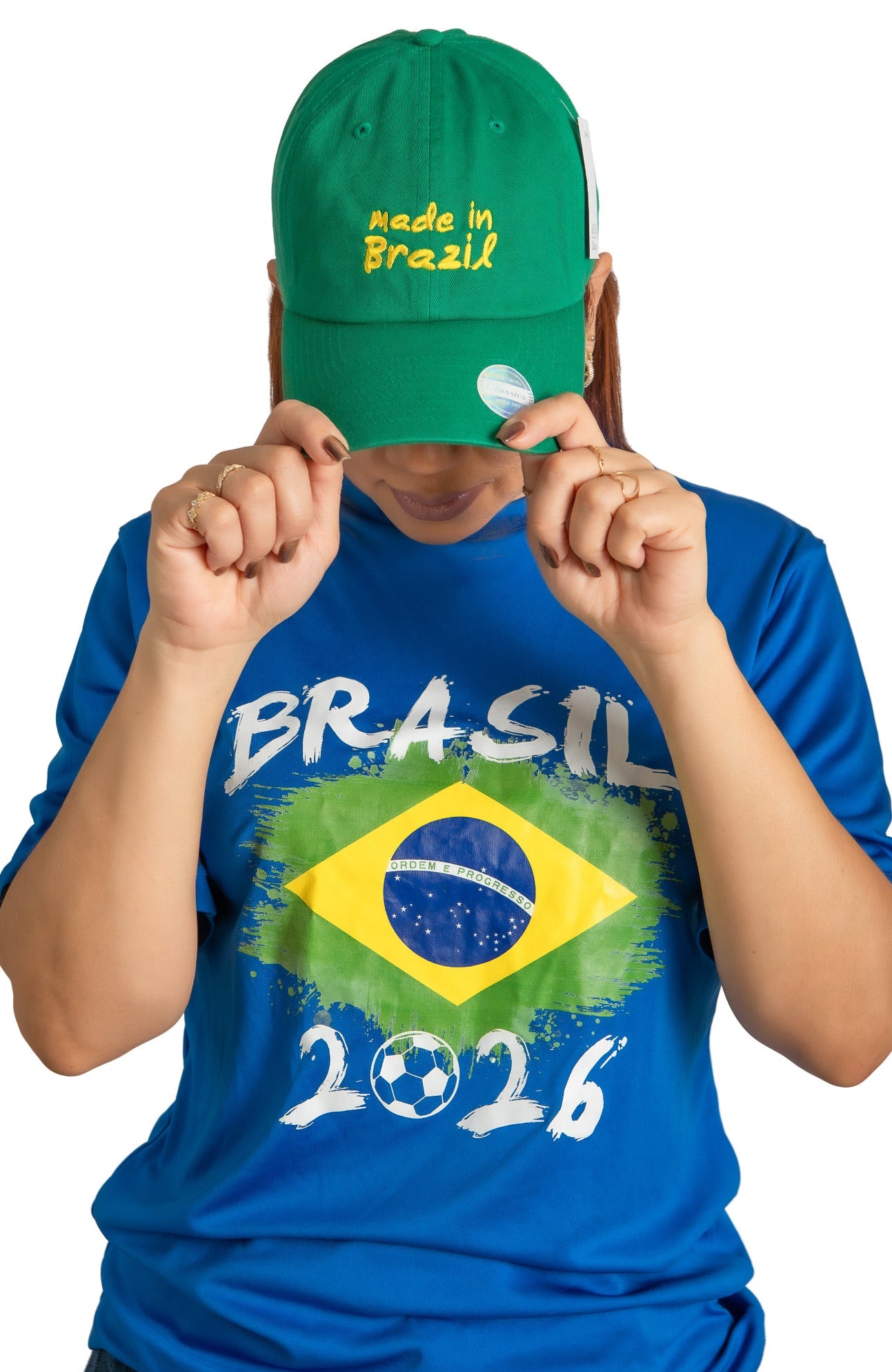 Made in Brazil Green Cap