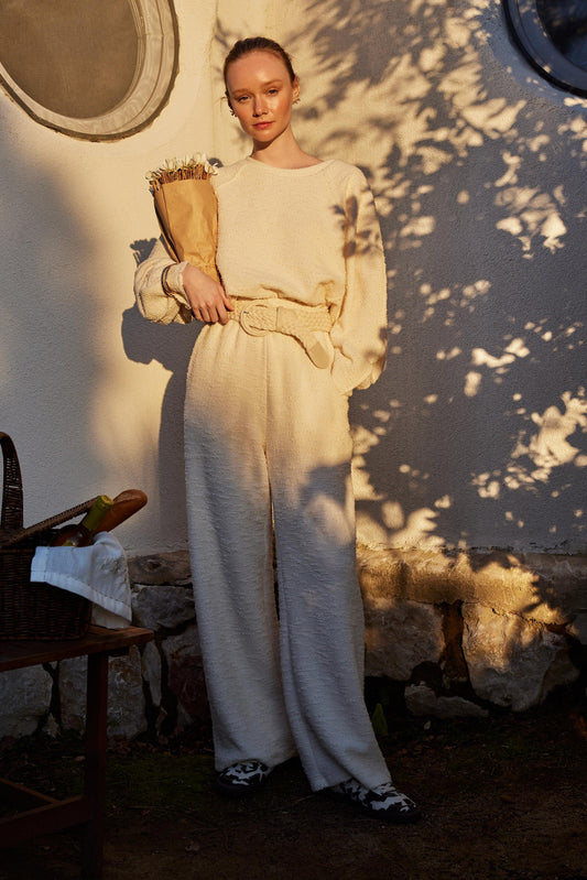 100% Cotton Sweat Set for Women | Soft & Comfortable Two-Piece Outfit